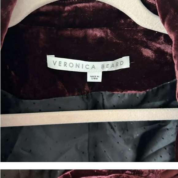 NEW Veronica Beard Gaya Velvet Dickey Jacket, Size 8-12. perfect for holidays!! - Picture 5 of 6